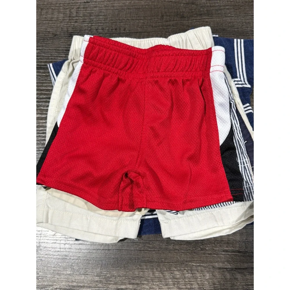 Carter's Nautica Shorts Tee Bundle Boys 3-6M Multi Casual Sporty